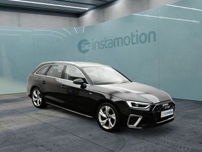 Schwarz Gebraucht 2022 Audi A4 S-Line Kombi | 33.250 € (Fairer Preis)