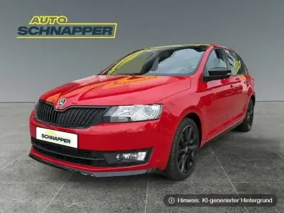 Gebraucht Skoda Rapid Monte Carlo 110 PS (80 kW) 2017 Rot Kleinwagen