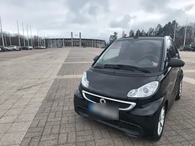 Gebraucht Smart ForTwo Cabrio Passion 71 PS (52 kW) 2014 Schwarz Cabrio
