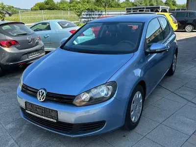 Gebraucht VW Golf VI Trendline 80 PS (58 kW) 2009 Blau Kleinwagen