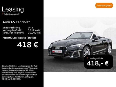 gebraucht Audi A5 Cabriolet S line 40 TFSI S tronic