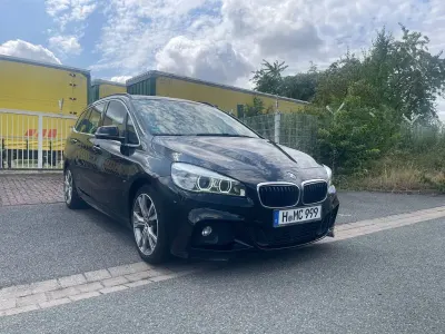 Gebraucht BMW 218 Gran Tourer M Sport 136 PS (100 kW) 2017 Schwarz Van / Kleinbus