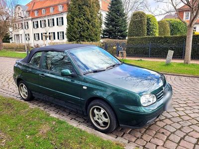 Gebraucht VW Golf Cabriolet 101 PS (74 kW) 1998 Grün Cabrio