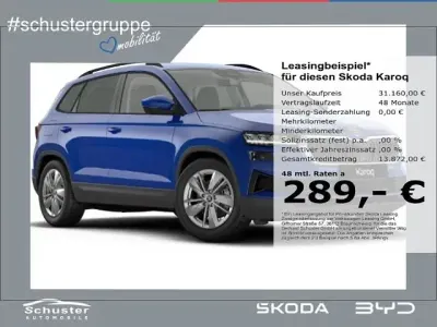 Neu Skoda Karoq 150 PS (110 kW) 2026 Energyblau SUV