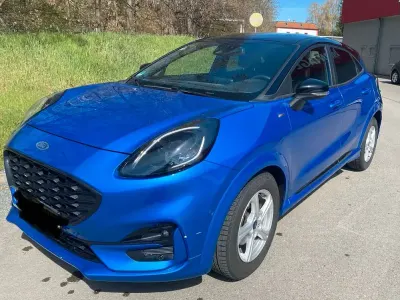 Gebraucht Ford Puma ST-Line 125 PS (91 kW) 2020 Blau SUV