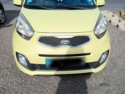 Gebraucht Kia Picanto Attract 69 PS (50 kW) 2012 Grün Kleinwagen