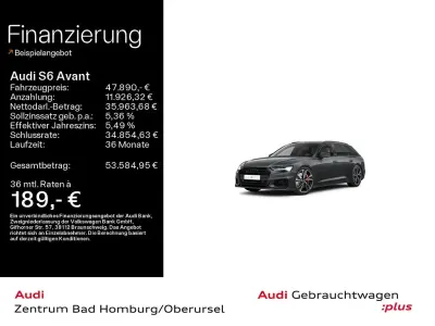 Gebraucht Audi S6 Ambiente 344 PS (253 kW) 2023 Daytonagrau perleffekt Kombi