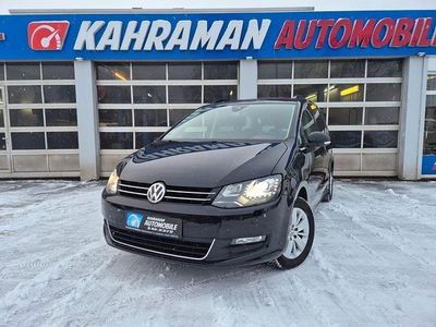 Gebraucht VW Sharan Comfortline 150 PS (110 kW) 2017 Schwarz Van / Kleinbus