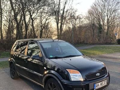 Gebraucht Ford Fusion 80 PS (58 kW) 2009 Schwarz Kleinwagen