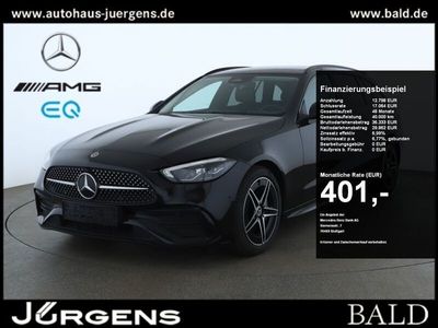 Gebraucht Mercedes C220 AMG 200 PS (147 kW) 2024 Schwarz obsidianschwarz metallic Kombi