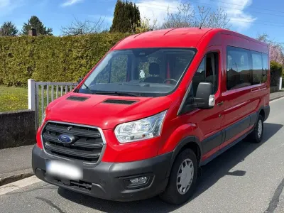 Używany Ford Transit 105 KM (77 kW) 2021 Czerwony Minivan