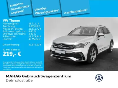 Gebraucht VW Tiguan R-line 150 PS (110 kW) 2024 Silber SUV