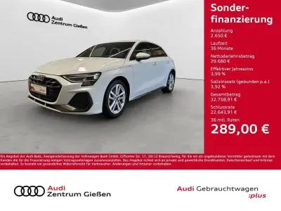 Gebraucht Audi A3 Ambiente 150 PS (110 kW) 2025 Gletscherweiß metallic Limousine