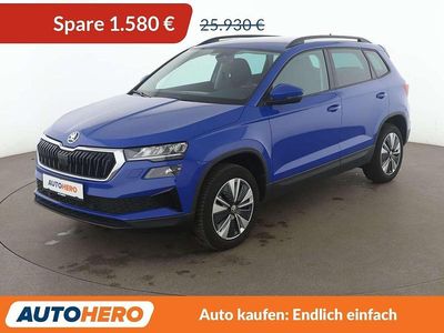 Gebraucht Skoda Karoq Style 150 PS (110 kW) 2022 Blau SUV