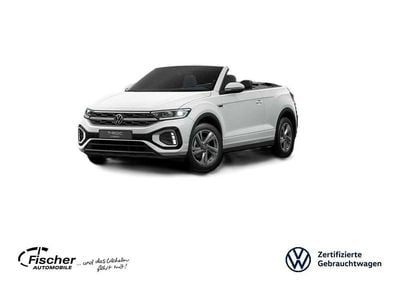 Gebraucht VW T-Roc Cabriolet R-line 150 PS (110 kW) 2025 Weiss Cabrio