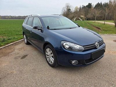 Usata VW Golf VI Style 105 CV (77 kW) 2011 Blu Utilitaria