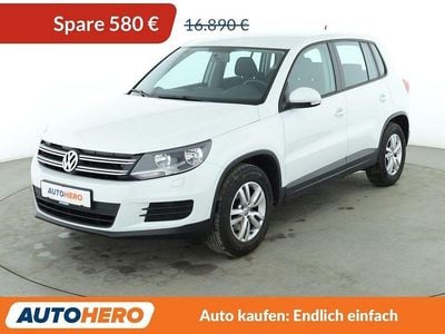 Gebraucht VW Tiguan Trendline 150 PS (110 kW) 2016 Weiß SUV