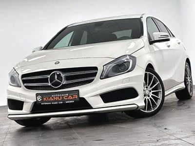 Gebraucht Mercedes A200 AMG line 156 PS (114 kW) 2013 Calcitweiss/zirrusweiss Limousine