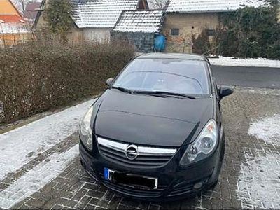 Gebraucht Opel Corsa 90 PS (66 kW) 2010 Schwarz Kleinwagen