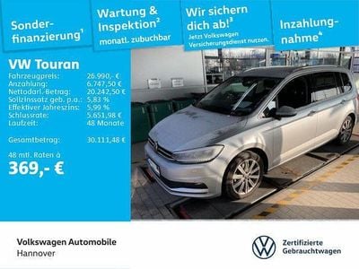 Reflexsilber metallic Gebraucht 2022 VW Touran Highline Van / Kleinbus | 26.990 € (Superpreis)