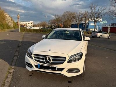 Usata Mercedes C220 170 CV (125 kW) 2014 Bianco Berlina