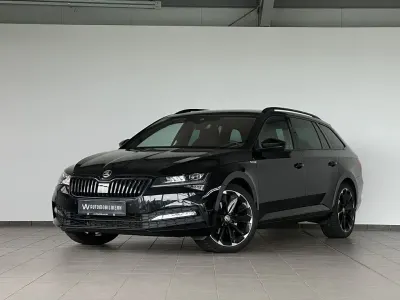 Gebraucht Skoda Superb SportLine 200 PS (147 kW) 2020 Schwarz Limousine