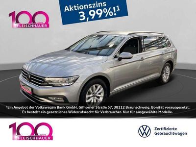 gebraucht VW Passat Variant 1.5 TSI DSG Klima CarPlay Navi AHK NW Garantie