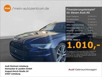Navarrablau metallic Gebraucht 2019 Audi A6 S-Line Kombi | 42.990 € (Etwas zu teuer)
