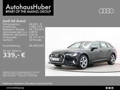 Gebraucht Audi A6 Ambiente 266 PS (195 kW) 2025 Mythosschwarz metallic Kombi