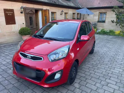 Brugt Kia Picanto 69 HK (50 kW) 2015 Rød Hatchback