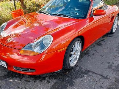 Orange Gebraucht 2002 Porsche Boxster Cabrio | 15.555 € (Etwas zu teuer)