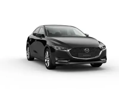 Neu Mazda 3 Exclusive 140 PS (102 kW) 2026 Jet black Limousine