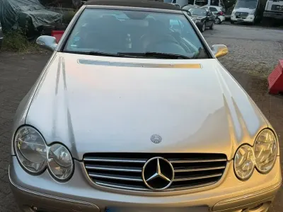 Gebraucht Mercedes CLK200 Avantgarde 163 PS (119 kW) 2005 Silber Cabrio
