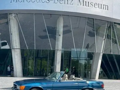 Gebraucht Mercedes SL450 224 PS (164 kW) 1973 Blau Cabrio