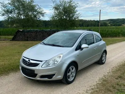 Gebraucht Opel Corsa 80 PS (58 kW) 2007 Silber Kleinwagen