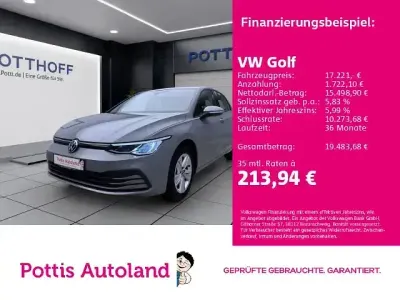 Gebraucht VW Golf VII Life 2021 Grau Kleinwagen