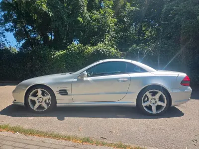 Gebraucht Mercedes SL55 AMG AMG 517 PS (380 kW) 2006 Silber Cabrio