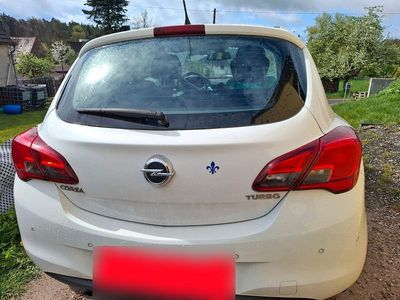 Gebraucht Opel Corsa Edition 101 PS (74 kW) 2015 Weiß Kleinwagen