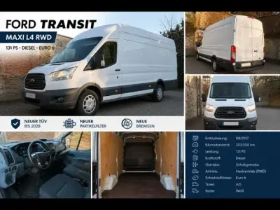 Gebraucht Ford Transit 131 PS (96 kW) 2017 Weiß Van / Kleinbus