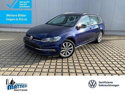 Blau Gebraucht 2018 VW Golf VII Highline Kombi | 17.379 € (Fairer Preis)