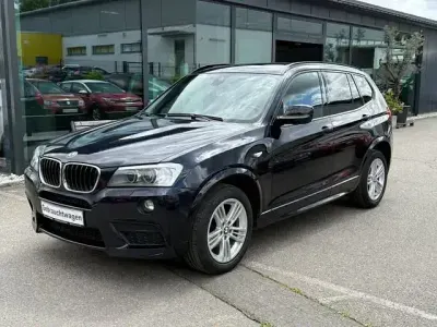 Gebraucht BMW X3 Sport Line 184 PS (135 kW) 2012 Schwarz SUV