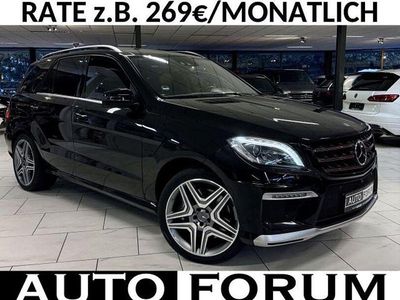 Gebraucht Mercedes ML63 AMG AMG 525 PS (386 kW) 2014 Obsidianschwarz SUV