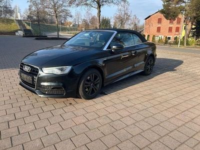 Schwarz Gebraucht 2015 Audi A3 Cabriolet S-Line Cabrio | 16.900 € (Teuer)