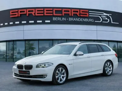 Usata BMW 525 Sport Line 218 CV (160 kW) 2013 Bianco Station wagon