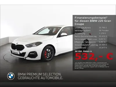 Gebraucht BMW 220 Gran Coupé M Sport 178 PS (130 kW) 2023 Weiss Coupé