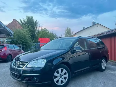 Gebraucht VW Golf VI 102 PS (75 kW) 2009 Schwarz Kleinwagen