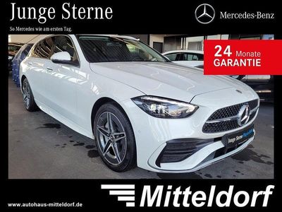 Gebraucht Mercedes C300e Advanced 313 PS (230 kW) 2024 Unilack polarweiß Limousine