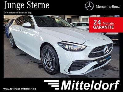 Unilack polarweiß Gebraucht 2024 Mercedes C300e Advanced Limousine | 43.880 € (Fairer Preis)