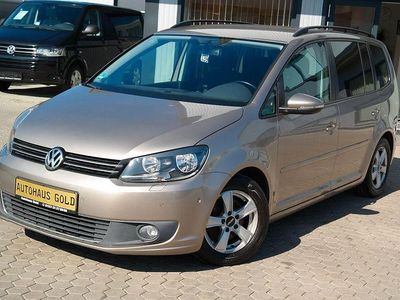 Gebraucht VW Touran Comfortline 105 PS (77 kW) 2012 Beige Van / Kleinbus
