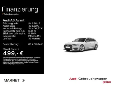 Gebraucht Audi A6 S-Line 204 PS (150 kW) 2023 Ibisweiß Kombi